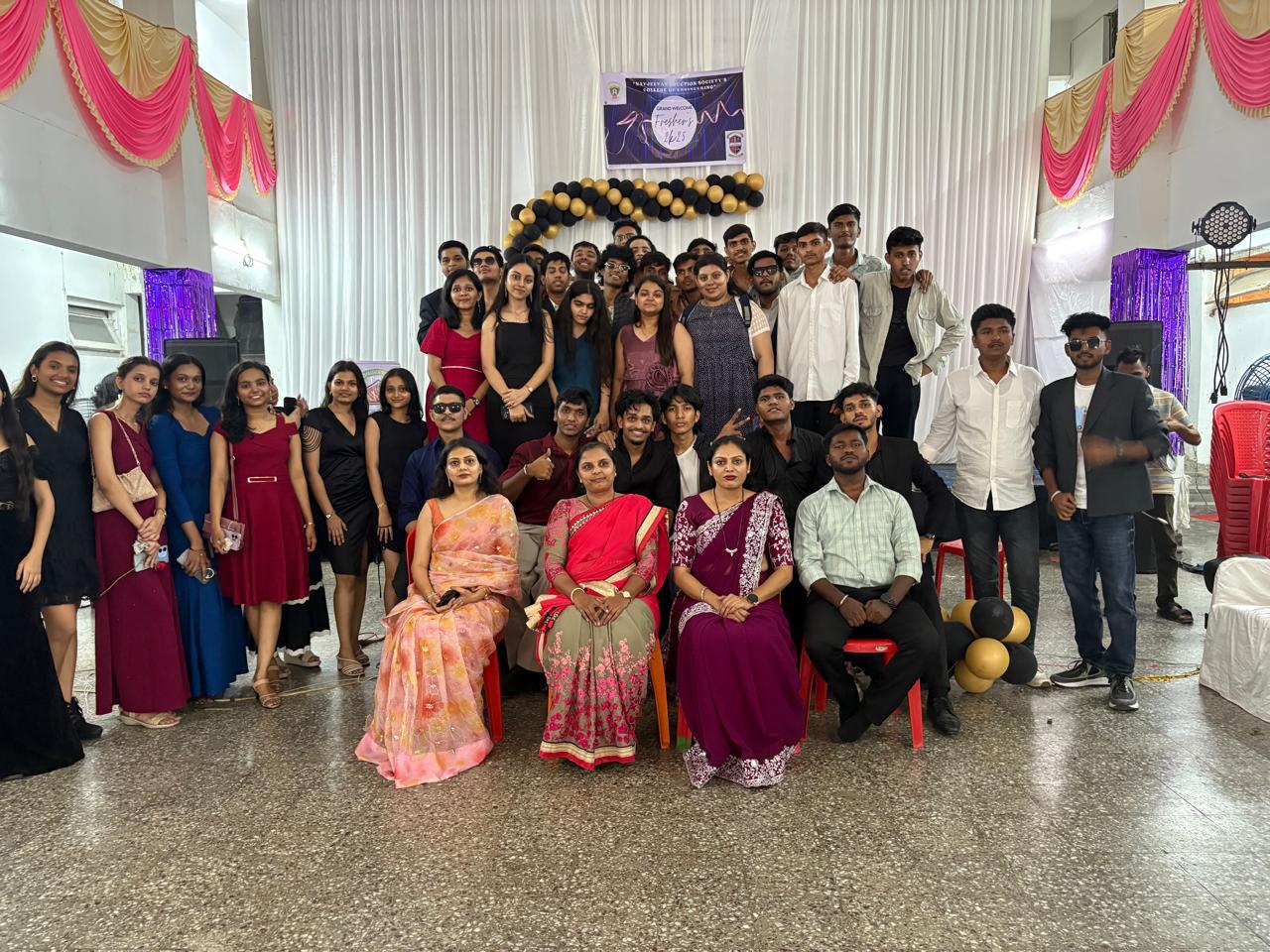 2025 विद्यार्थी दिवस & Freshers party  at N.C.E. Bhandup Mumbai